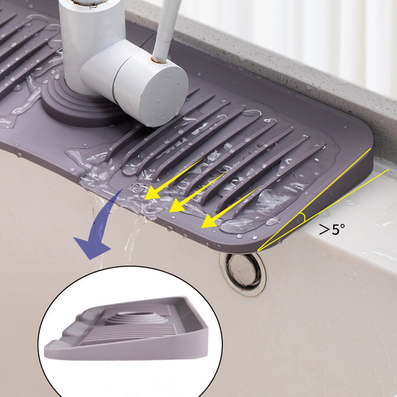 Waterproof Kitchen Sink Faucet Splash Mat