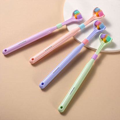 Gentle 3-Sided Toothbrush for Sensitive Teeth
