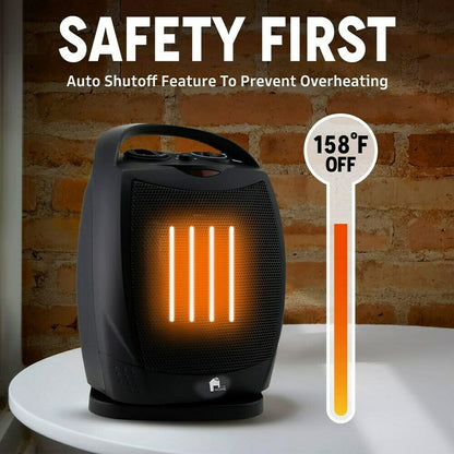 Compact Energy Saving Space Heater