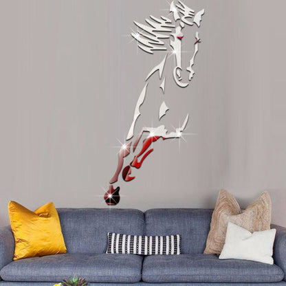 Stunning 3D Horse Wall Art Mirror Decal