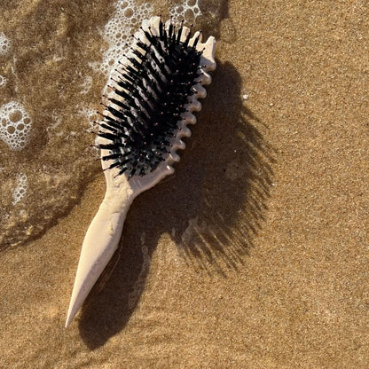 Detangling Hairbrush for Smooth Curls and Shine