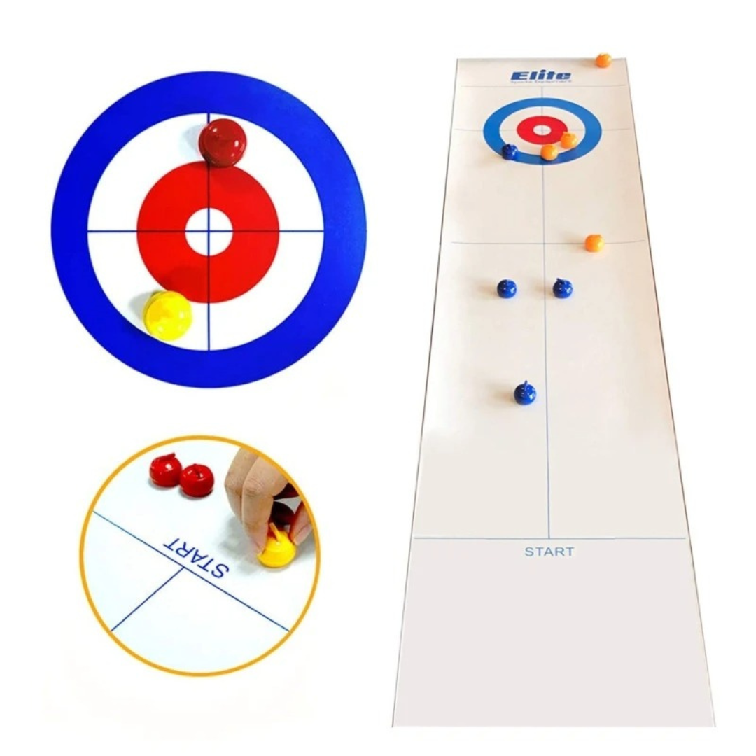 Fun Mini Curling Table Game