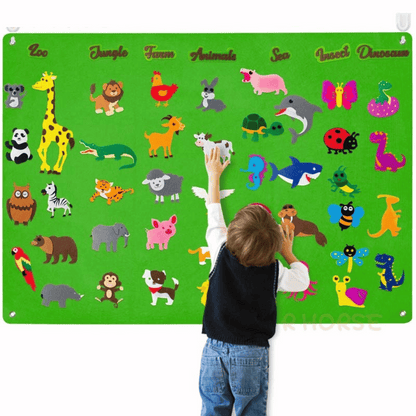 Fun Animal Learning Board for Kids