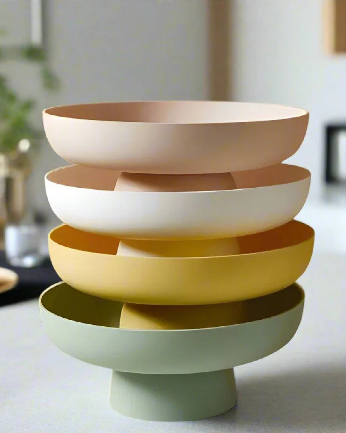Retro Inspired Ceramic Bowl