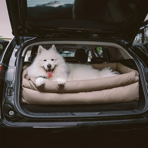 Premium Pet Car Bed & Back Seat Cover