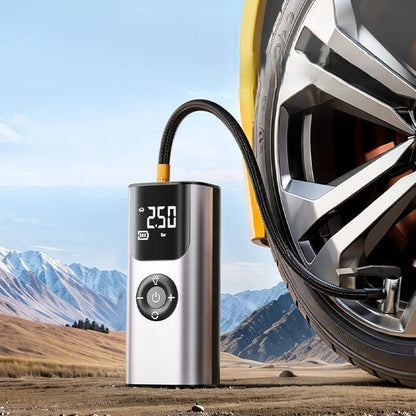 Compact Portable Car Tire Inflator Pump - Yeezlab