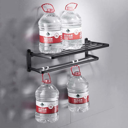 Space Saving Aluminum Folding Towel Rack