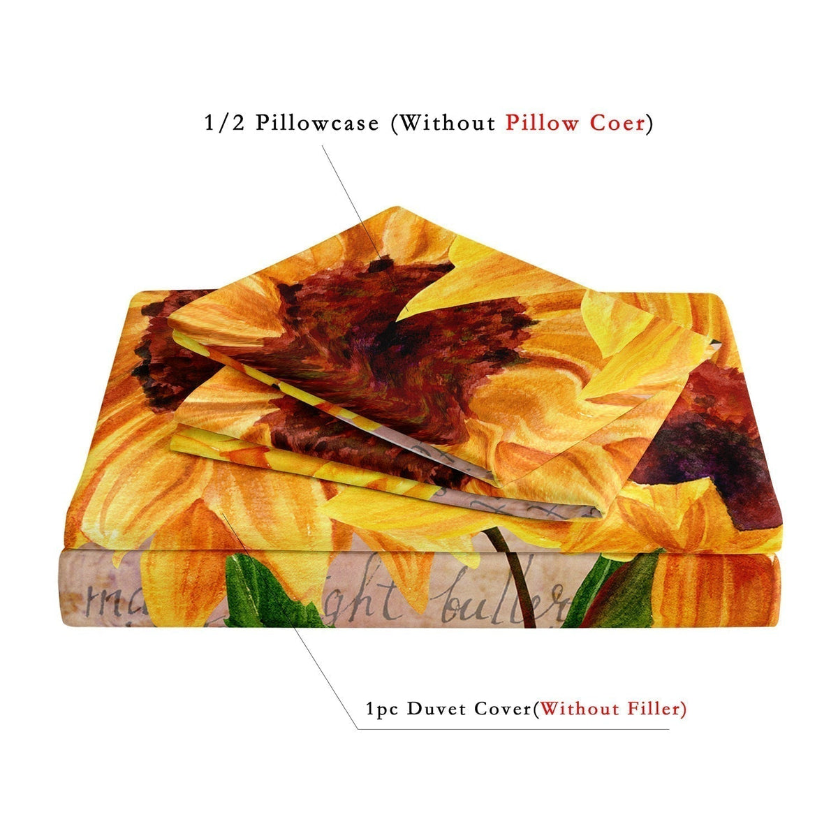 Comfortable Floral Bedding Set