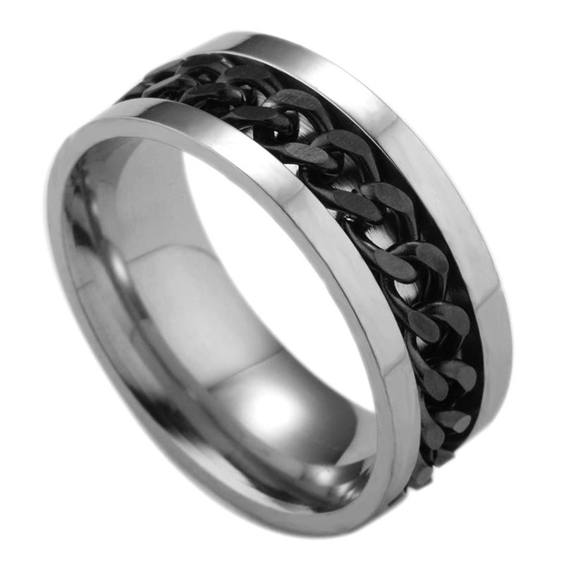Durable Metal Rotating Chain Necklace