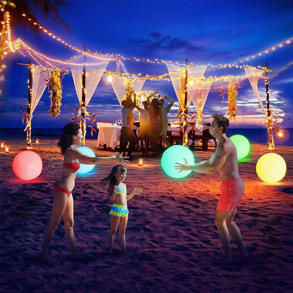 Colorful LED Water Globe Night Light