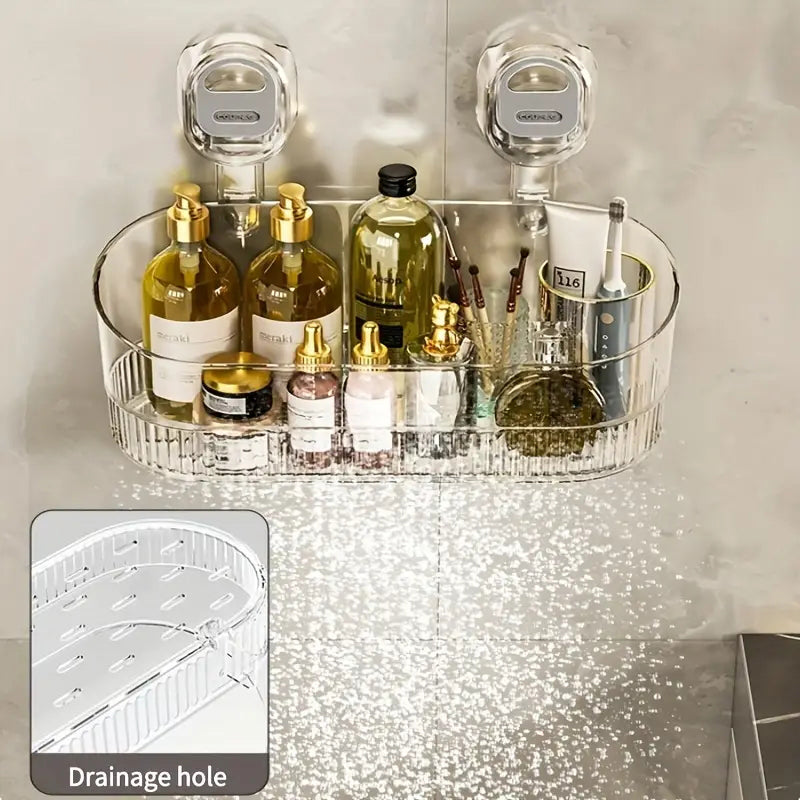 Easy Install Bathroom Suction Storage Container
