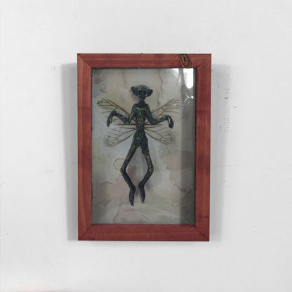 Unique Taxidermy Fairy Art Display
