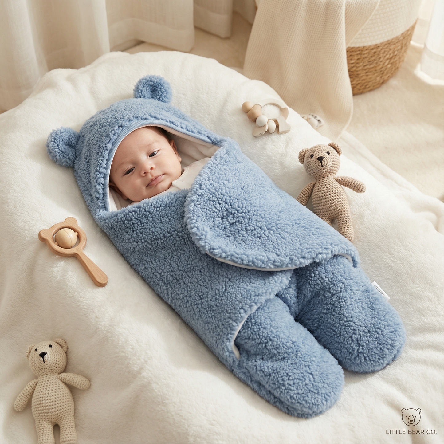 Soft Infant Wrap Blanket