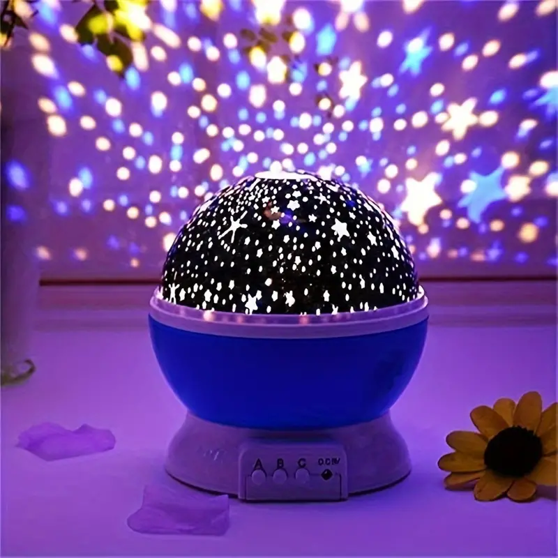 Galaxy Night Light Projector with Music and Colors