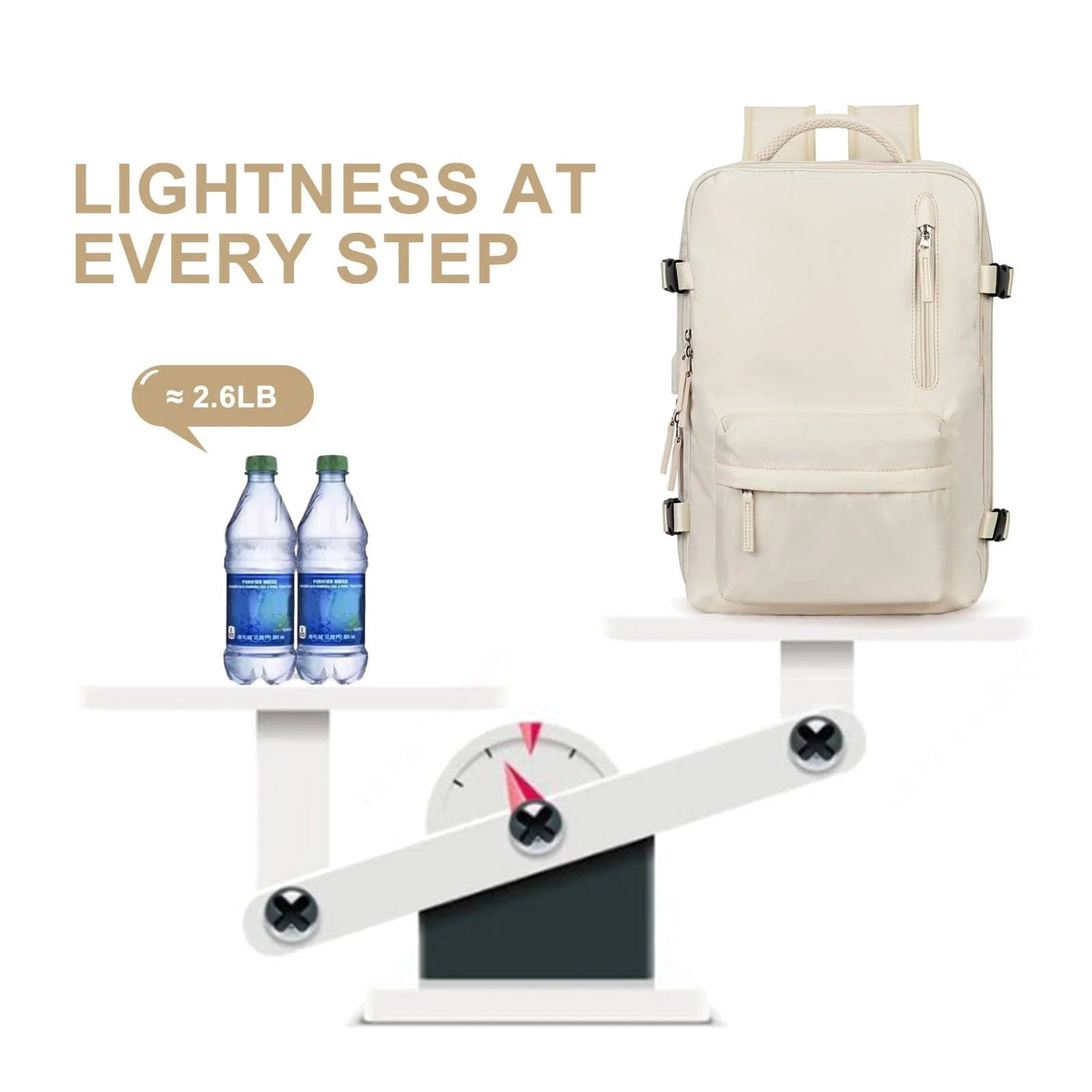 Waterproof Women's Hiking Backpack with USB Charger