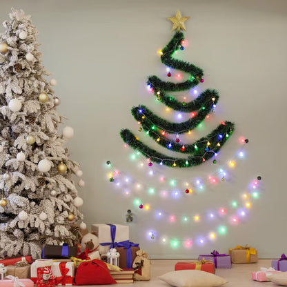 Compact Wall Mount Christmas Tree