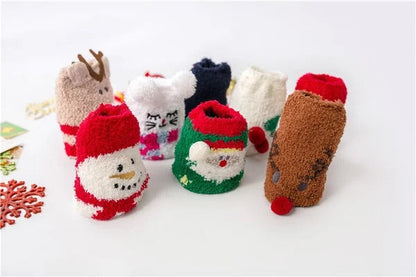 Cozy Christmas Socks Gift Set