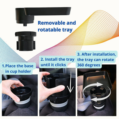 Comfortable Kids Car Tablet Mount Adjustable Tray Holder