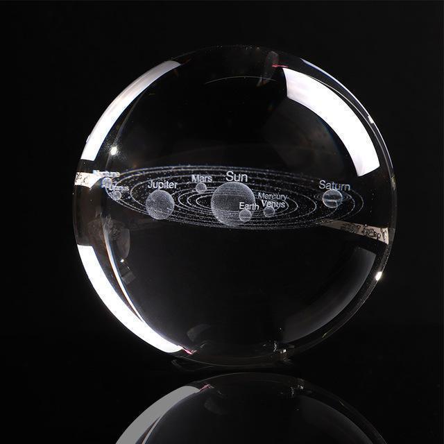 Clear Glass Globe Decor Lamp - Yeezlab