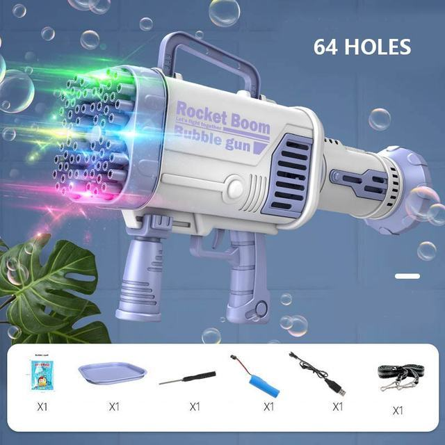 Fun LED Bubble Blaster Gun - Yeezlab