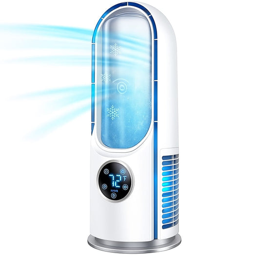 Portable Blade-Free Silent Air Cooler