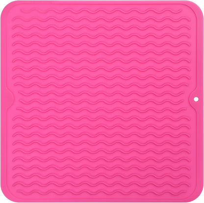 Durable Silicone Kitchen Mat, Heat Resistant & Easy Clean
