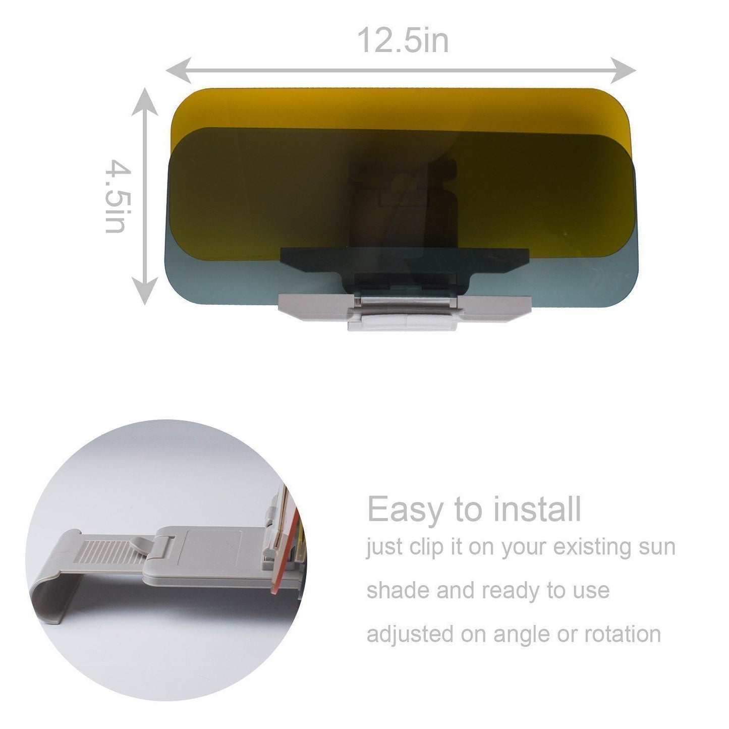 Premium Day Night Car Sun Visor