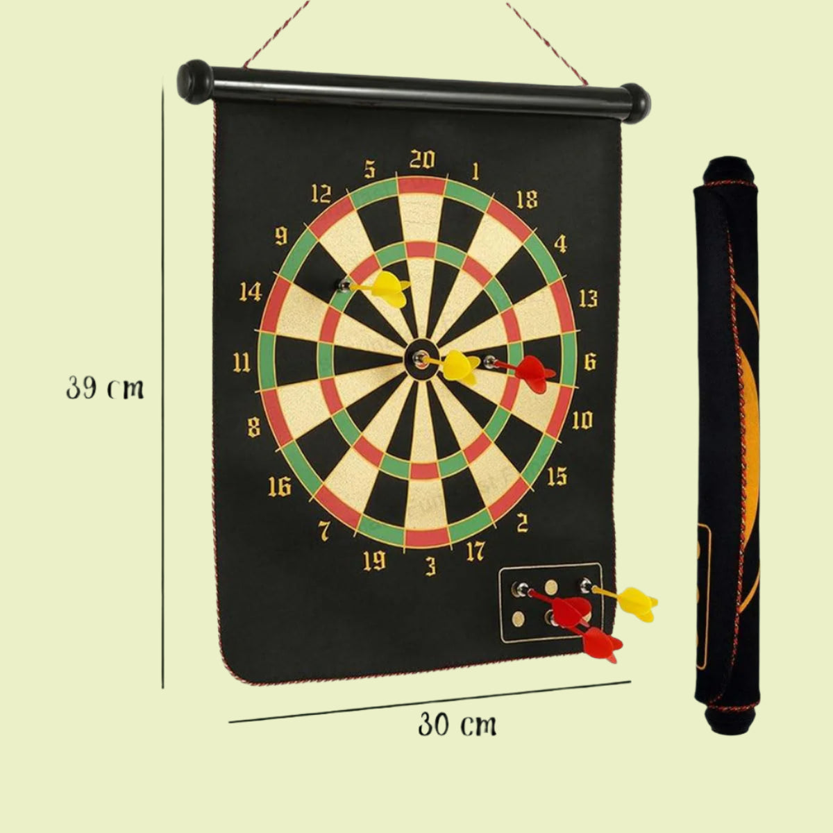 Kids Magnetic Dartboard Set