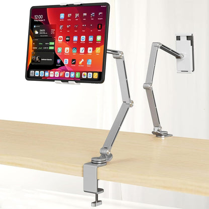 Portable Folding Tablet Holder with 360 Degree Rotation