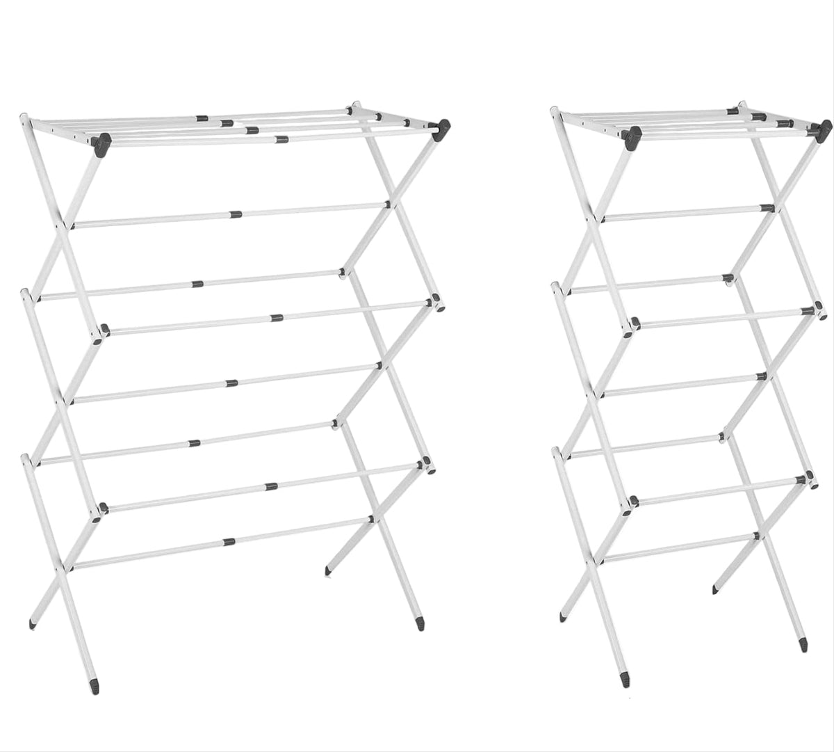 Space Saving 3 Tier Folding Clothes Dryer Rack