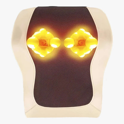 Relaxing Heat Massage Pillow for Neck and Back Pain