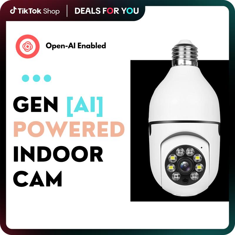 Wi-Fi Smart Light Security Camera