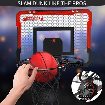 Electronic Basketball Hoop Door System