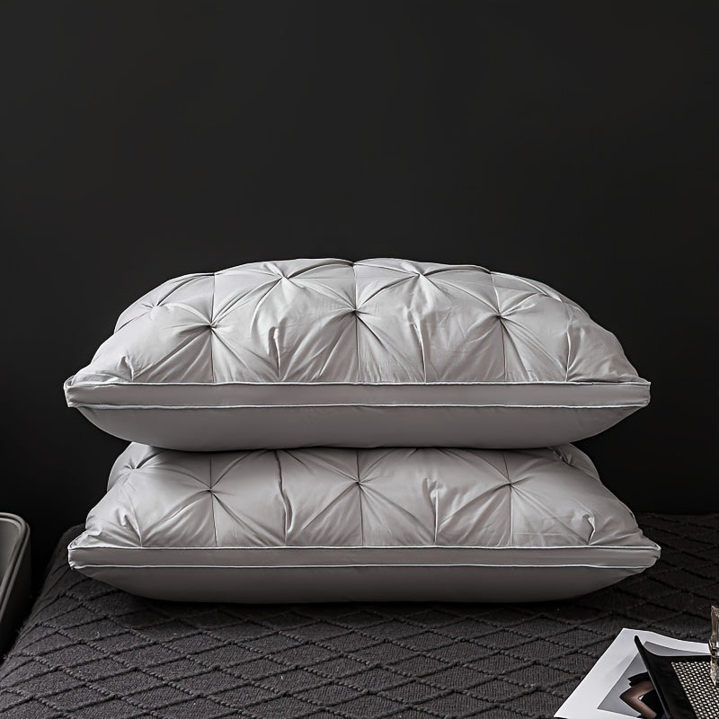 Plush Contour Neck Pillow for Restful Sleep