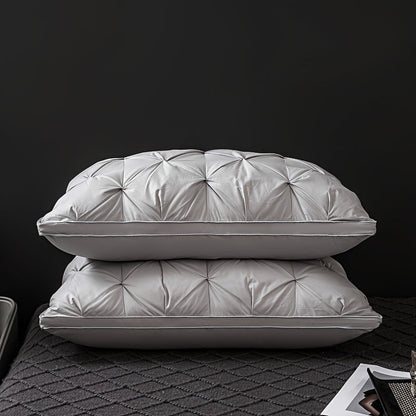 Plush Contour Neck Pillow for Restful Sleep