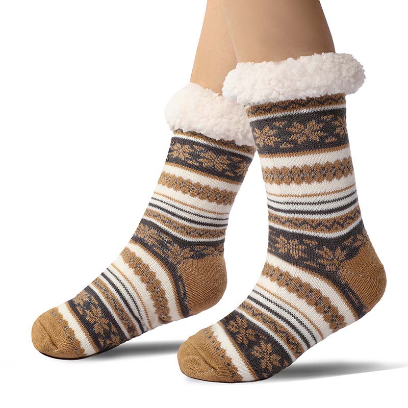 Plush Luxury Cashmere House Socks