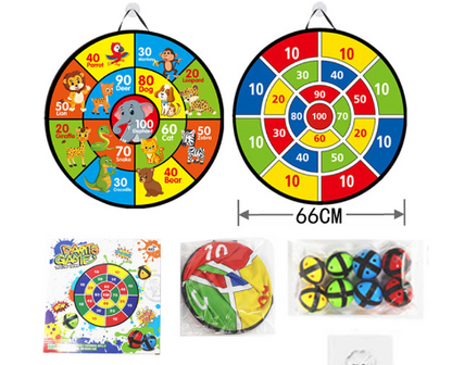 Fun Kids Dart Game Set with Soft Balls - Yeezlab