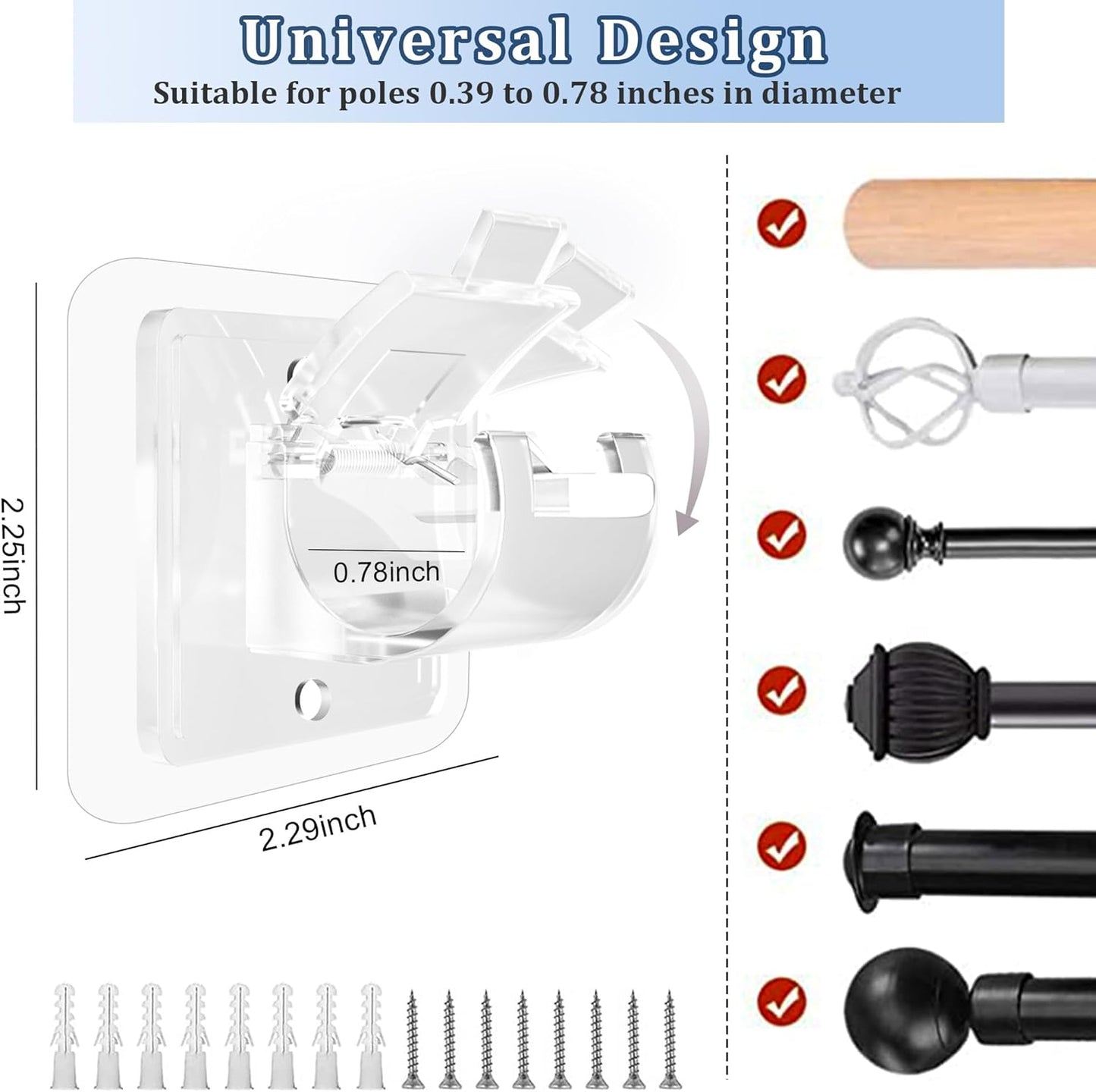 Easy Install Wall Shelves