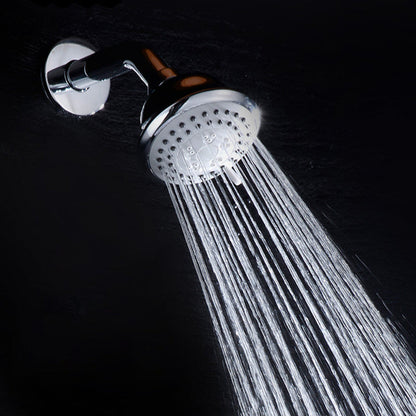 Silver Stainless Steel Round Shower Head