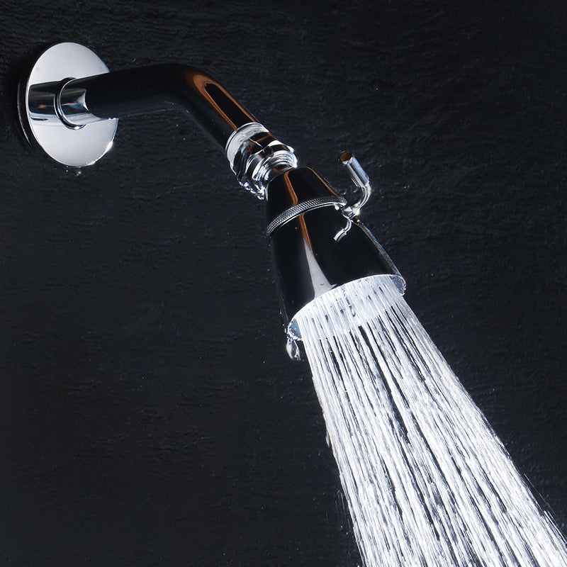 Silver Stainless Steel Round Shower Head