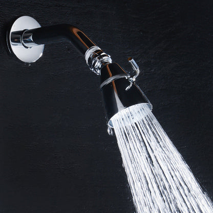 Silver Stainless Steel Round Shower Head