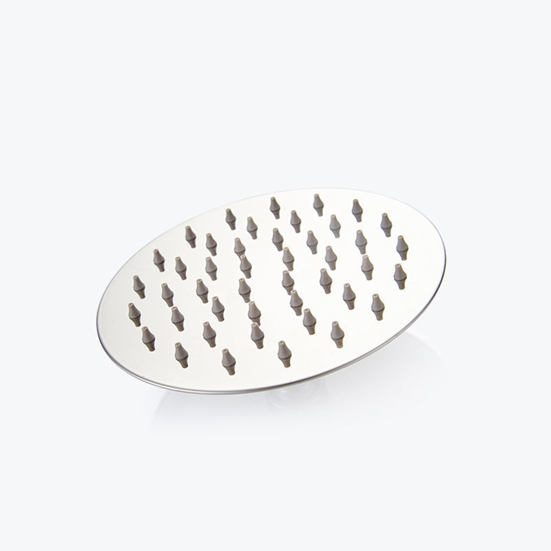 Silver Stainless Steel Round Shower Head