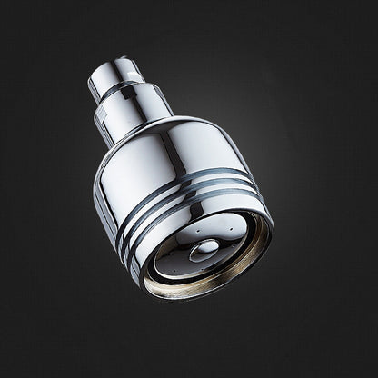 Silver Stainless Steel Round Shower Head