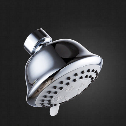 Silver Stainless Steel Round Shower Head