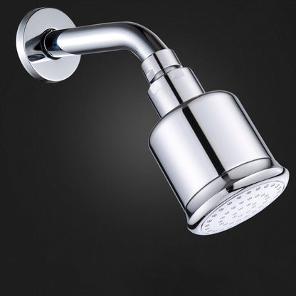 Silver Stainless Steel Round Shower Head