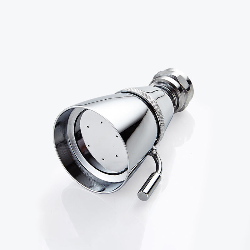 Silver Stainless Steel Round Shower Head