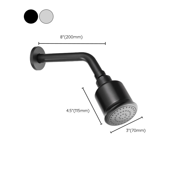 Silver Stainless Steel Round Shower Head