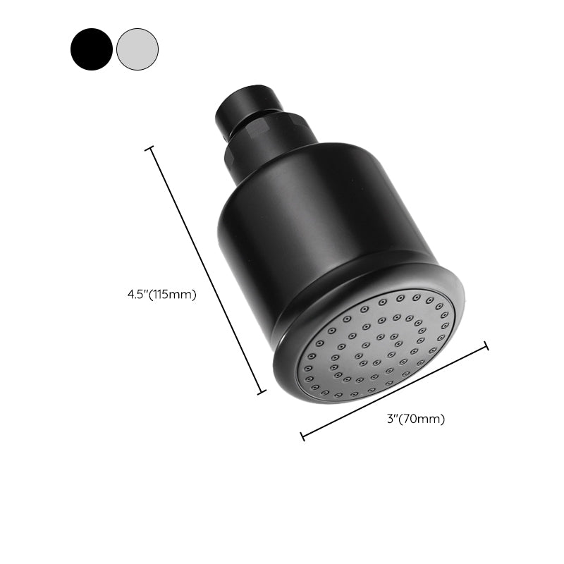 Silver Stainless Steel Round Shower Head