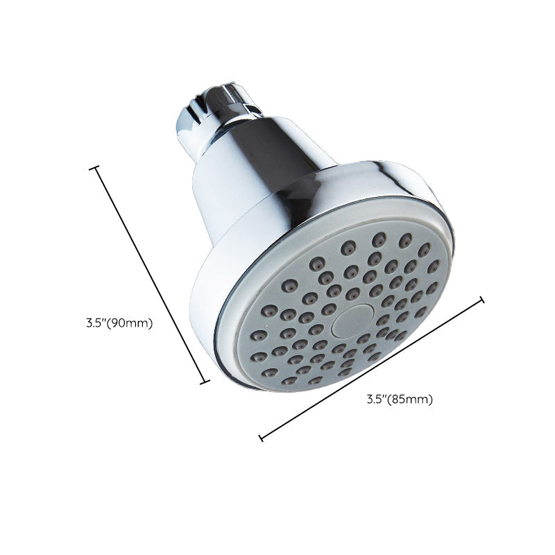 Silver Stainless Steel Round Shower Head