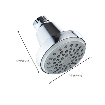 Silver Stainless Steel Round Shower Head